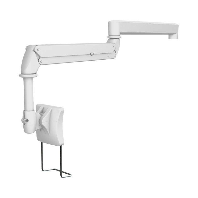 Bundled with ARES-7600C, ARES-7623C provides a medical-grade ceiling long-reach arm that can be used with bedside PIT (with a load of 6~12 kg).